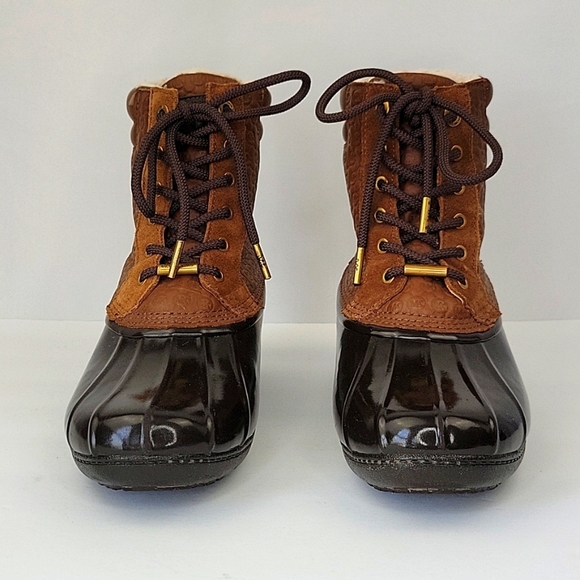 MICHAEL Michael Kors Easton Bootie Brown Size 7 - Picture 5 of 10